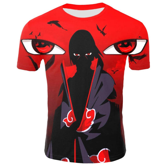 Naruto Akatsuki Red Cloud T-Shirt